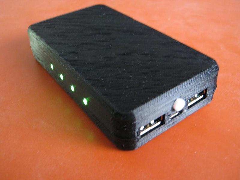 Power bank with USB output to charge cellphones etc.