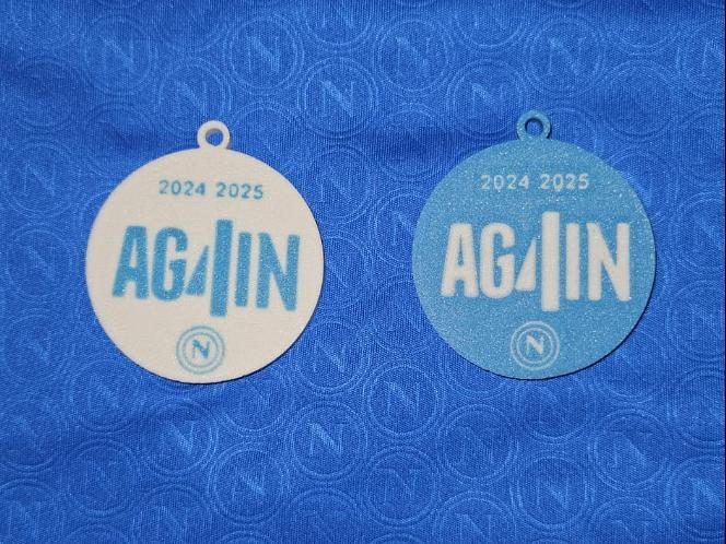 SSC NAPOLI 4 CHAMPION KEYCHAIN