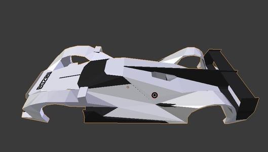 [Deprecated] Low-Poly Mazda LM55 Vision Gran Turismo Body