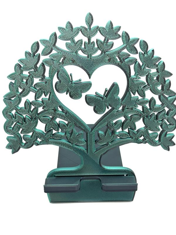 Cell phone holder for any model tree heart cell phone Iphone Samsung Huawei etc Universal