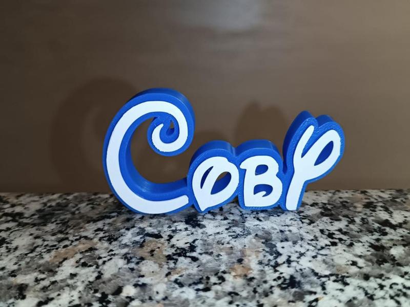 Coby Disney Name Sign Decorated Room child Birth