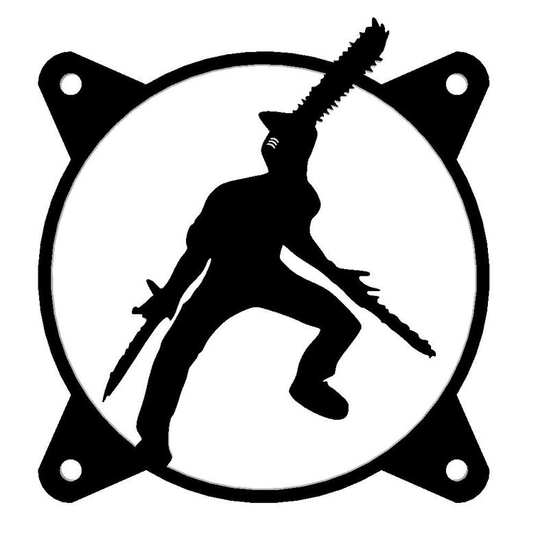 FAN COVER CHAINSAWMAN CUBIERTA DE VENTILADOR FAN GRILL 120MM