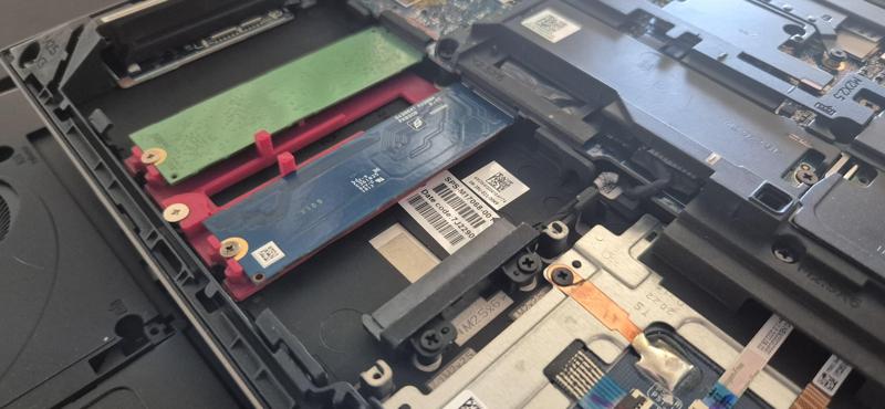 M2 NVME holder HP Zbook 15 G7 G8 for SSD3 and SSD4 slot replacement for M17040-001