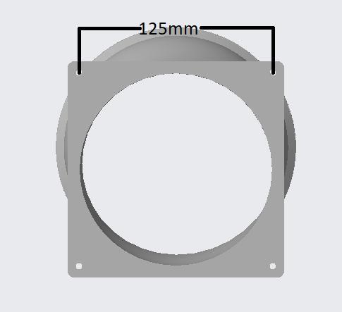 Whatsminer Exhaust Shroud 6Inch Outlet Dia