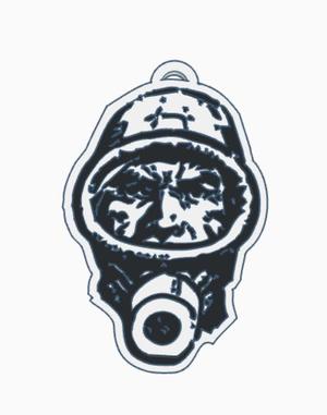 El Eternauta face keychain