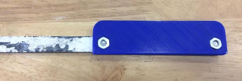 Ultra Low Profile Hacksaw Blade Handle