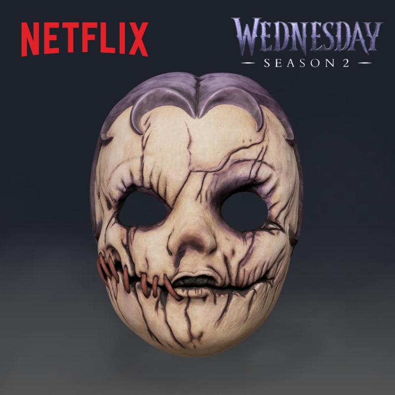 Wednesday mask - Wednesday season 2
