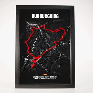 Elevation Nurburgring 3D Racing Track