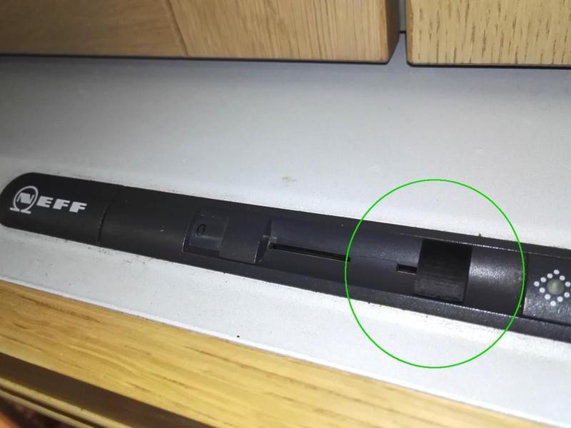 Neff kitchen hood switch button replacement
