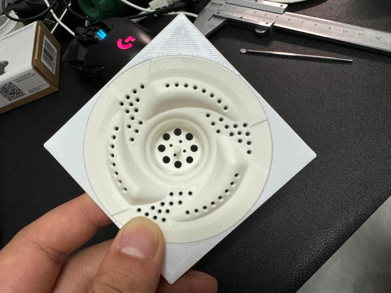 Square to Round Drain Adapter with Hair Strainer Filter Adapter Drain