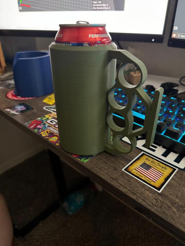 Brass Knuckle Koozie V2 16OZ