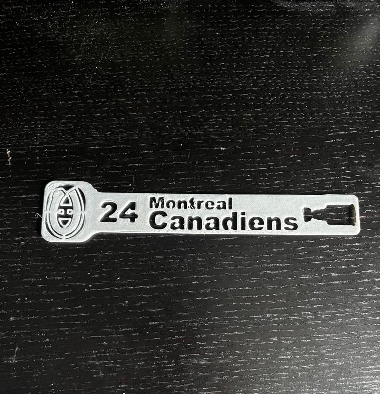 Montreal Canadiens Bookmark