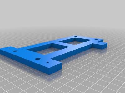 Anet A8 Mounting Bracket for a MeanWell NES-350-12 Power Supply