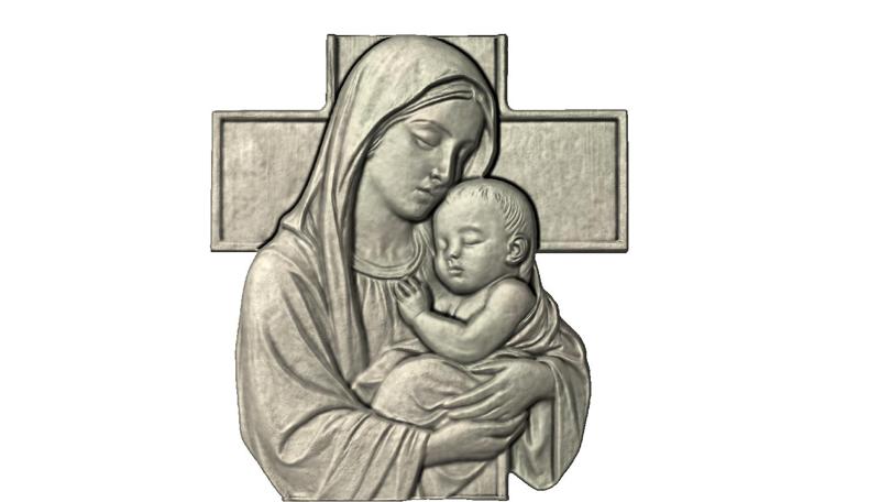 Mary with baby Jesus