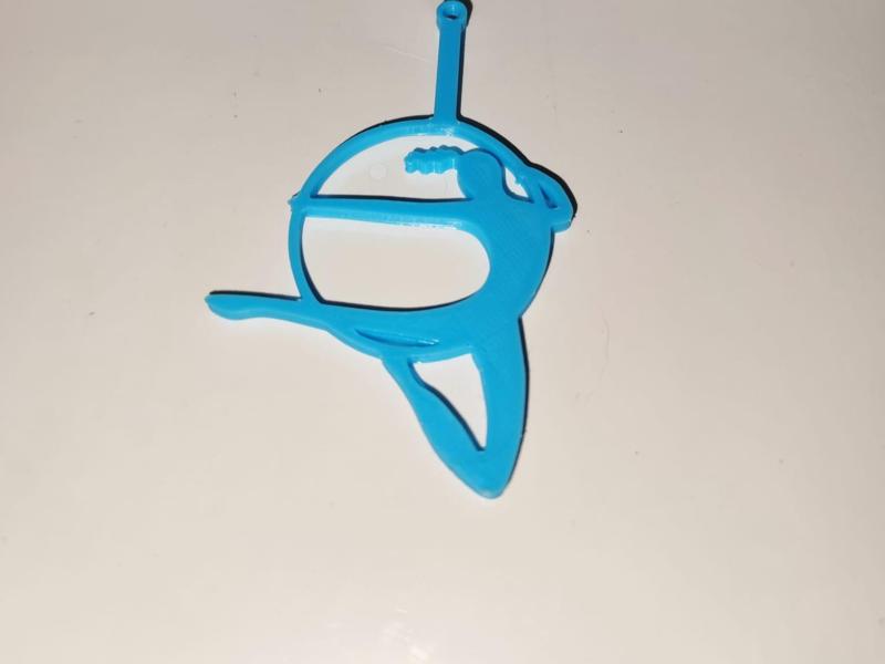 keychain aerial hoop