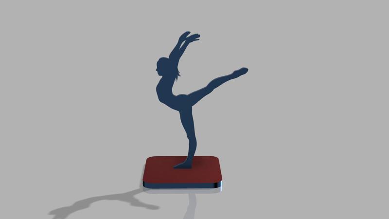 Dancing Rings: 3D Printed Ballerina Ring Holder