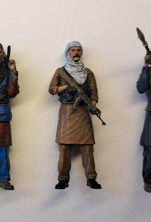 Terrorist Freedom Fighter Taliban Figure