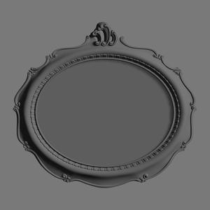 frame stl cnc design