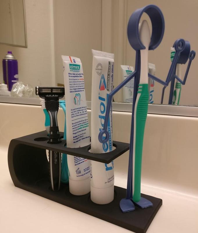 Bathroom Arranger (Toothbrush Holder) variant