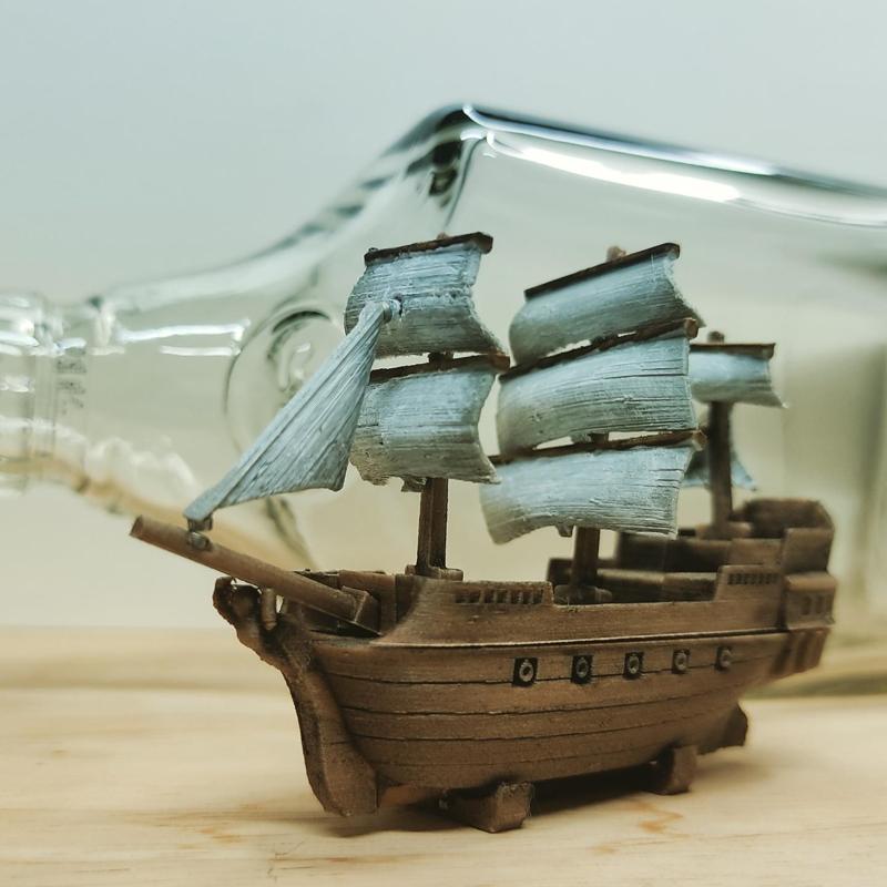 Ship in a bottle
