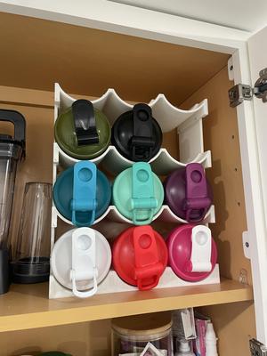 Blender Bottle Storage System