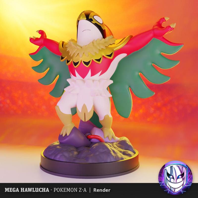 MEGA HAWLUCHA - Z-A MEGA EVOLUTION