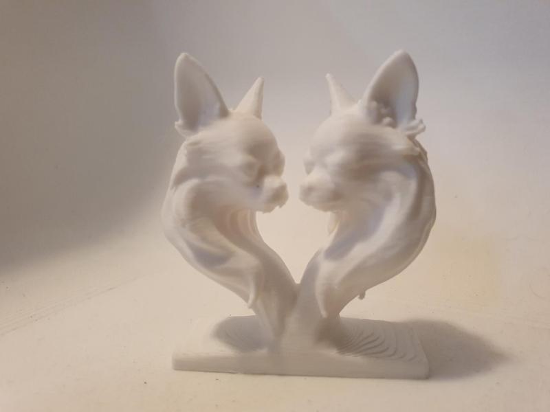 Longhair Chihuahua Sculpture