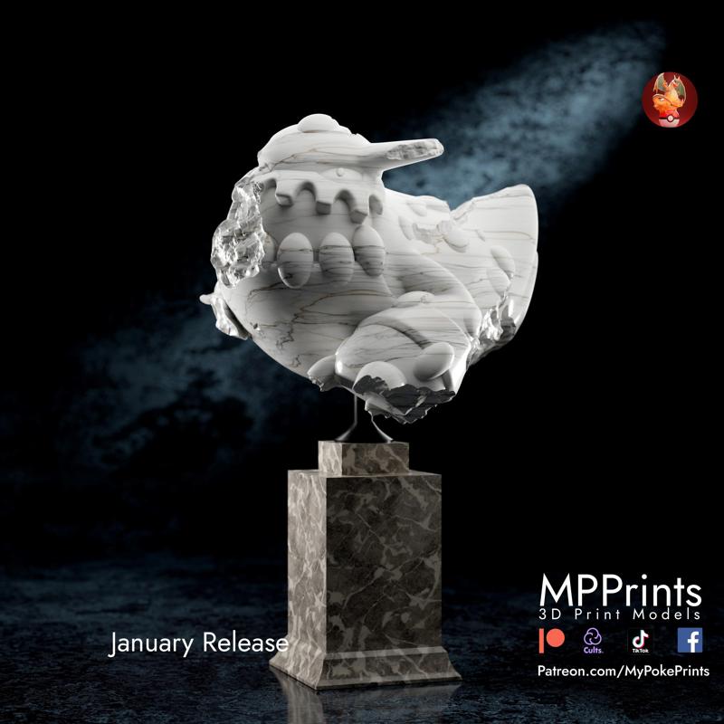 Heatran - Legendary Bust