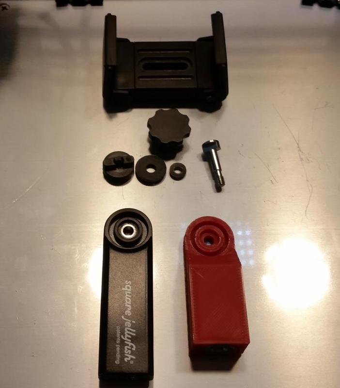 Square Jellyfish Replacement Post - Celphone Holder