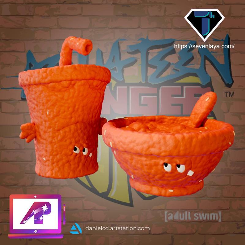 Aquateen Meatwads forms 2 in 1 Color pack C