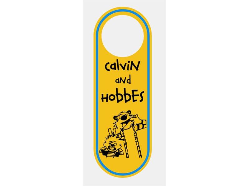 Calvin and Hobbes Door Hanger