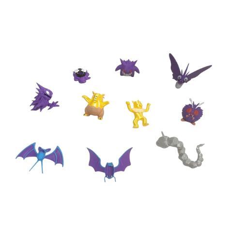 Ghost & Dark. 10 MODEL Pokemon Pack. Pokemon TOYS.
