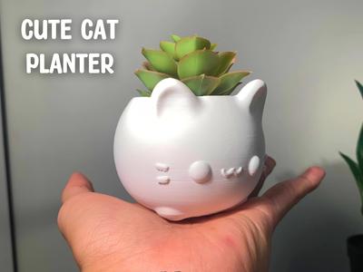 Cute Cat Planter