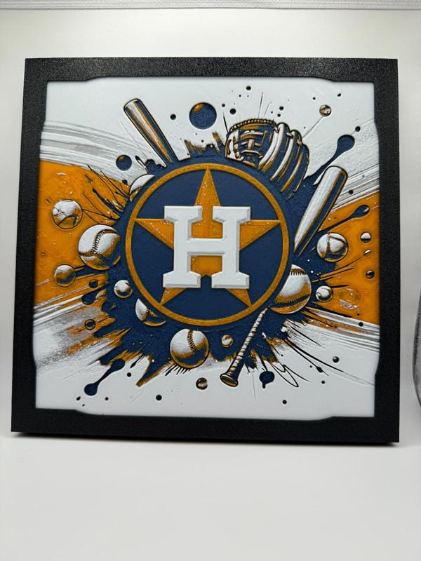Houston Astros - MLB Hueforge