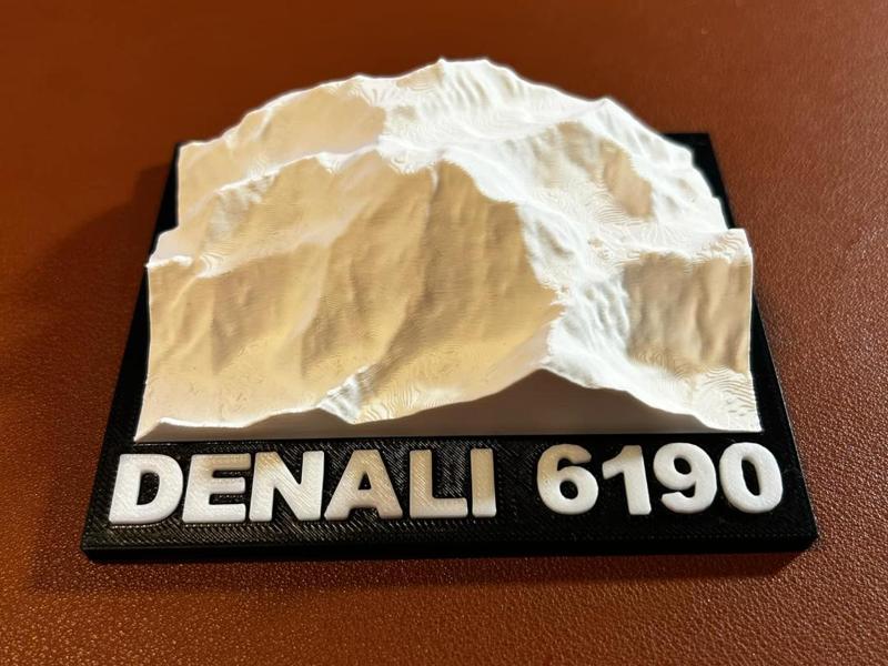 Mount Denali, called Mount McKinley until 2015.