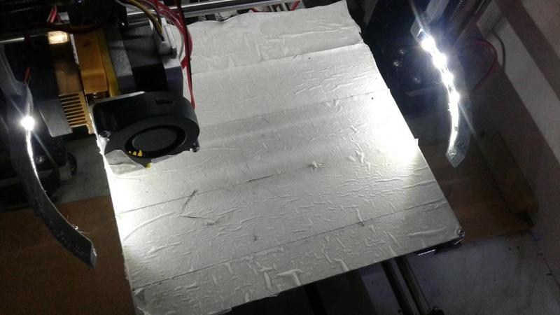 3D Printer LED light holder