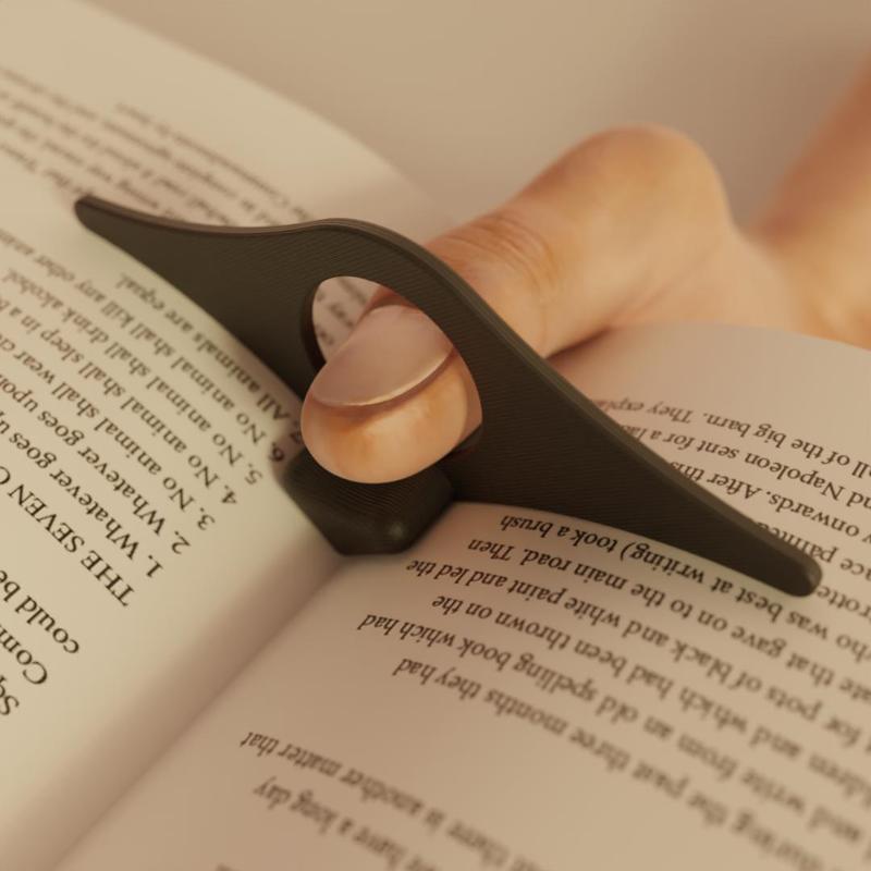 Book Page Opener Holder Thumb Ring & Book Mark