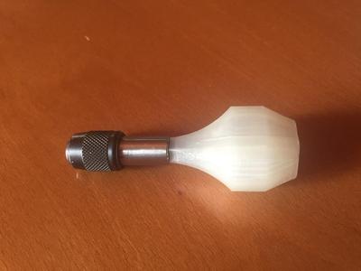 Short hex screw driver handle