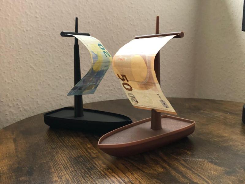 Money Gift Sail Boat - Wedding Birthday Christmas