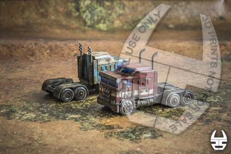 Semi truck - Fuel Wold