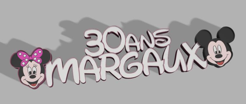 Name MARGAUX 30 years old