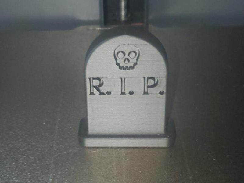 Halloween Desk decoration - R.I.P.