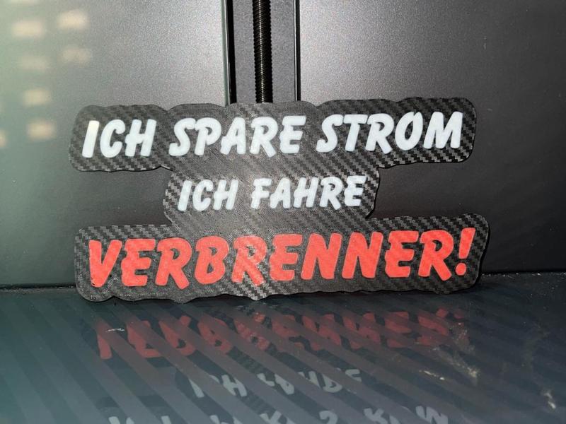 Funny sign: I save electricity...