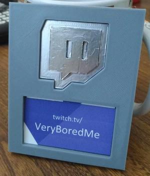 Twitch Plaque
