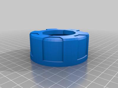 Repair nut for glue pro silicon gun