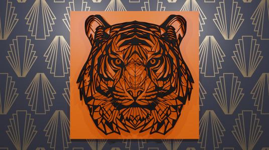 Wall Decoration Tiger