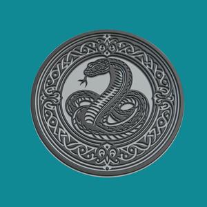 Snake Print Model