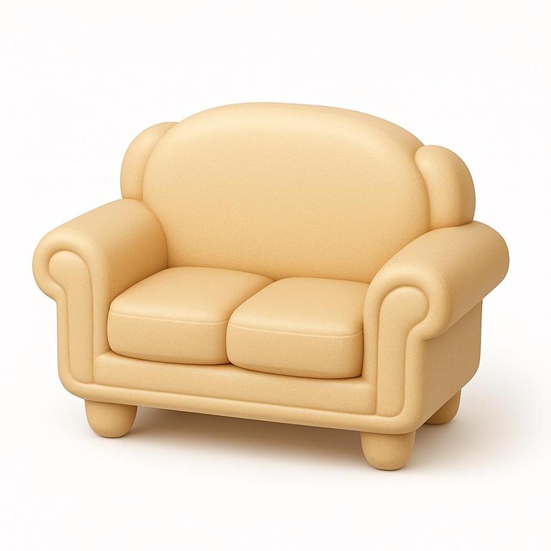Miniature Dollhouse Sofa