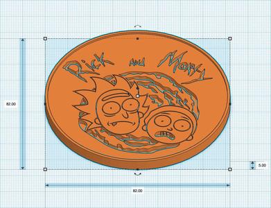 Rick and Morty Coaster