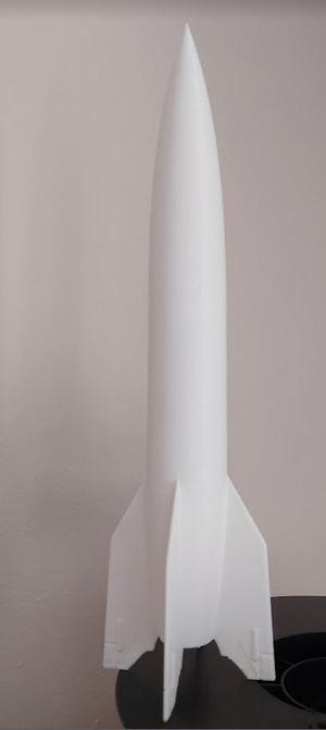 German WWII V2 Rocket one piece solid remix